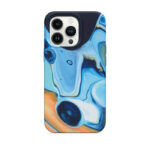 iphone 12 pro max silicone – blue