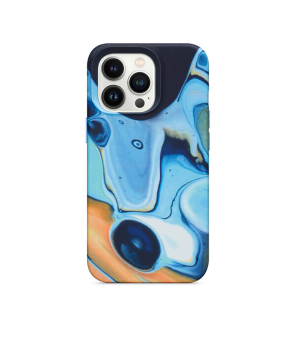 iphone 12 pro max silicone – blue