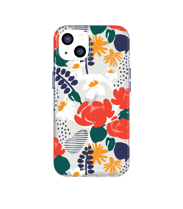 iphone 13 case with magsafe – red rose