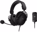 hyperx cloud alpha s gaming headset with virtual 7.1 surround sound, black