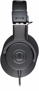 audio technica ath m20x professional over ear headphones, black