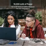 delivery in 48 hours belkin 10000mah portable power bank, 10k usb c power bank, 1 usb c port and 2 usb a ports, 15w fast charging, compatible with iphone samsung galaxy airpods ipad, black