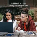delivery in 48 hours belkin 10000mah portable power bank, 10k usb c power bank, 1 usb c port and 2 usb a ports, 15w fast charging, compatible with iphone samsung galaxy airpods ipad, blue