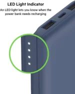 delivery in 48 hours belkin 10000mah portable power bank, 10k usb c power bank, 1 usb c port and 2 usb a ports, 15w fast charging, compatible with iphone samsung galaxy airpods ipad, blue