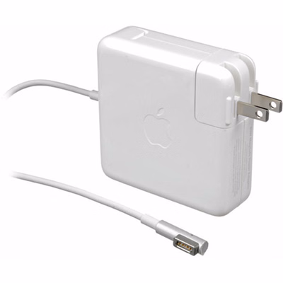 apple 85w magsafe power adapter (mc556ll/b) white