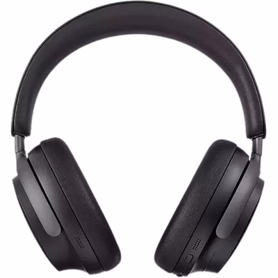 bose quietcomfort ultra wireless noise cancelling headphones with mic, spatial audio, 24h battery, black