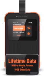 simo solis pro 5g global wi fi hotspot device, m6e