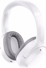 razer opus x wireless low latency headset: active noise cancellation (anc) bluetooth 5.0 60ms low latency customed tuned 40mm drivers built in microphones mercury
