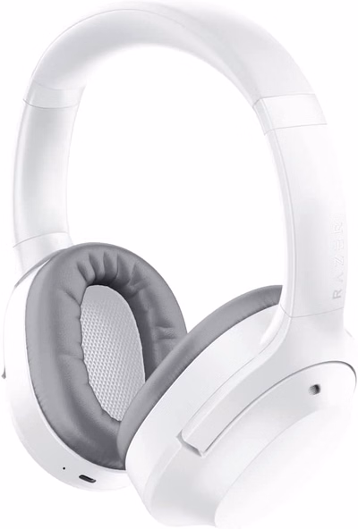 razer opus x wireless low latency headset: active noise cancellation (anc) bluetooth 5.0 60ms low latency customed tuned 40mm drivers built in microphones mercury