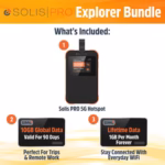 simo solis pro 5g global wi fi hotspot device, m6e