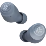 jlab go air pop true wireless in ear earbuds, slate