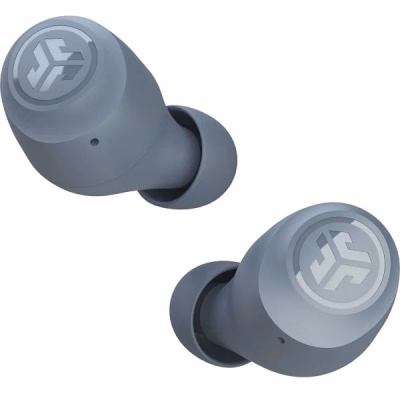 jlab go air pop true wireless in ear earbuds, slate