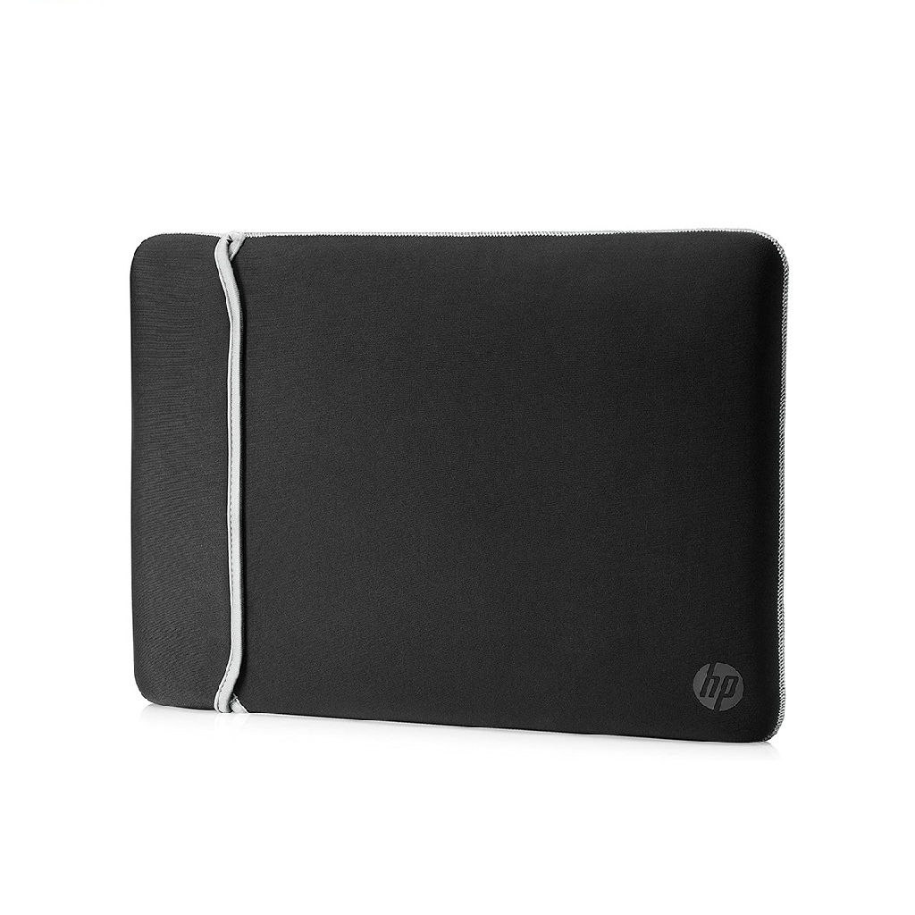 hp 15.6 inch black reversible neoprene sleeve for laptop/chromebook/mac hp 15.6 inch black reversible neoprene sleeve for laptop/chromebook/mac