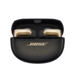 bose ultra open true wireless earbuds, open ear design, bluetooth, secure fit, desert gold