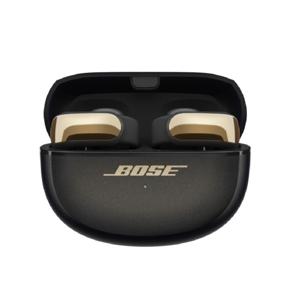 bose ultra open true wireless earbuds, open ear design, bluetooth, secure fit, desert gold
