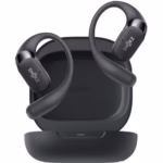 shokz openfit 2 true wireless earphones, bone conduction, t920bk, black