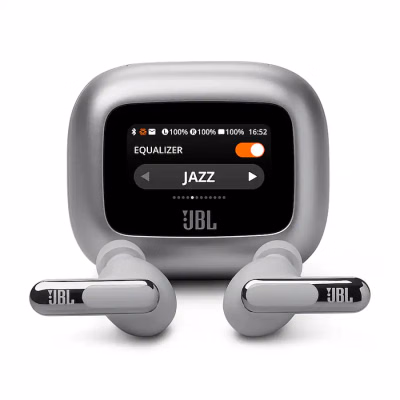 jbl live beam 3 true wireless noise cancelling earbuds 2024, jbllivebeam3silam, silver