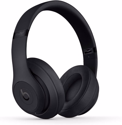 beats studio3 wireless over‑ear headphones matte black