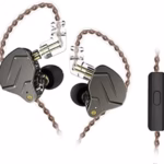 kz zsn pro in ear headphone technologie hybrid 1ba + 1dd hifi bass oreillettes en métal sport casque moniteur