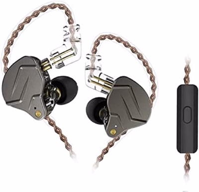 kz zsn pro in ear headphone technologie hybrid 1ba + 1dd hifi bass oreillettes en métal sport casque moniteur