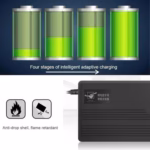 gyylucky chargers for scooter 48v lithium hoverboard charger, electric scooter charger output 54.6v 5a battery charger, power adapter for balancing hoverboard, self balance smart electric sco
