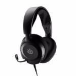 arctis nova 1 multi system gaming headset, hi fi drivers, 360° spatial audio, airweave memory foam ear cushions, ultra lightweight, pc, ps5, ps4, xbox, black | 61606