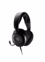 arctis nova 1 multi system gaming headset, hi fi drivers, 360° spatial audio, airweave memory foam ear cushions, ultra lightweight, pc, ps5, ps4, xbox, black | 61606
