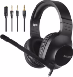 sades (sa 721 black) spirits gaming headset, 3.5mm, black, compatible ps4/ ps5, xbox one & series x & series s, nintendo switch & lite, vr, mobile devices, pc/laptop.