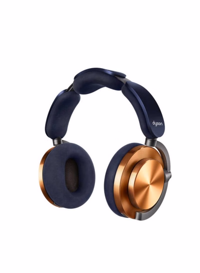 dyson ontrac™ over ear headphones – cnc copper, wireless noise cancelling, high resolution audio