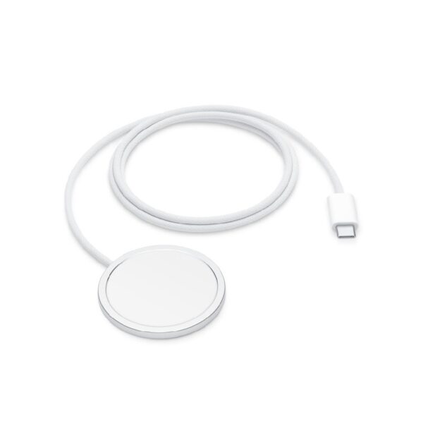 delivery in 2 to 3 business days 12 month warranty 10 day return apple magsafe charger 1m, fast wireless charging, magnetic alignment, compatible with iphone and airpods, white, mgd74ll/a