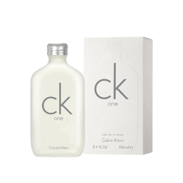 calvin klein one white edt, unisex 100 ml