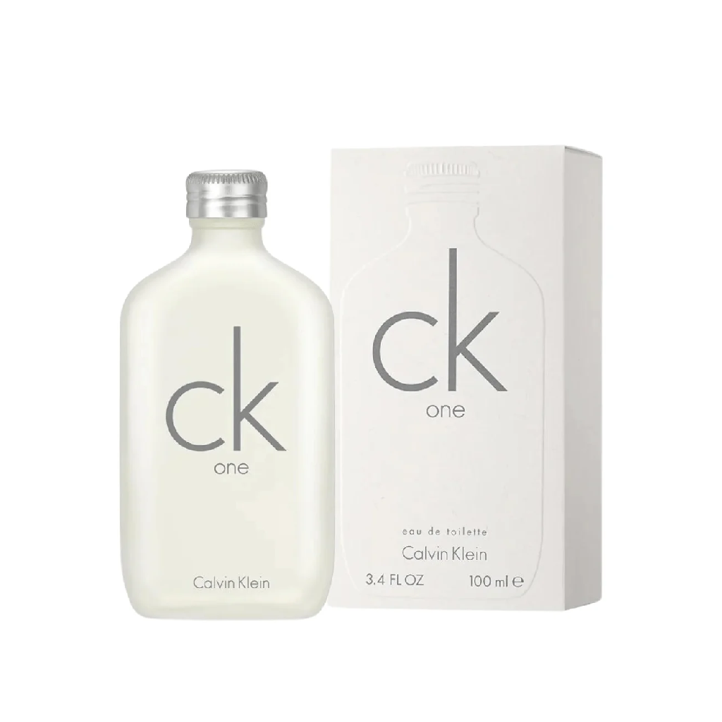 calvin klein one white edt, unisex 100 ml