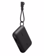belkin slim 10,000mah usb c power bank with dual usb c ports, digital display, 20w fast charging, black