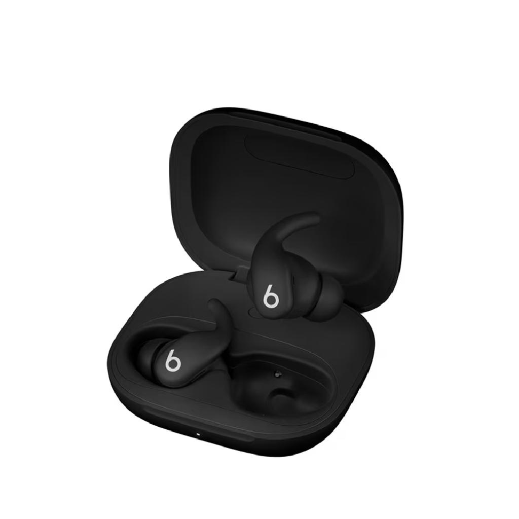 beats by dr. dre powerbeats fit true wireless earbuds, noise canceling, secure fit, long battery life, jet black