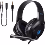 sades sa716 multi platform gaming headset, wired 3.5mm, pc, ps4, xbox one, nintendo switch, vr, android, breathable ear cups
