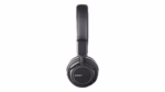 aukey wireless on ear headphones, bluetooth, foldable, long battery life, black