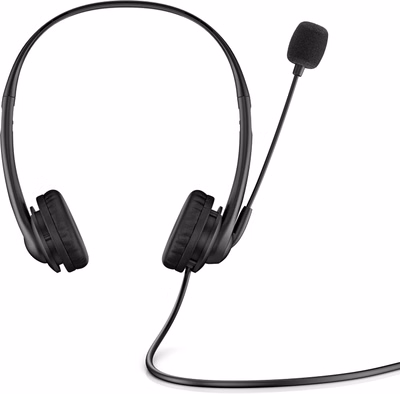 hp stereo usb headset g2, wired