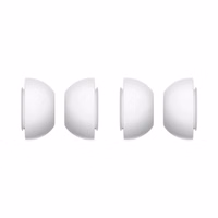 apple ear tips 2 sets (m) for airpods pro 2nd gen (mqj23zm/a) white