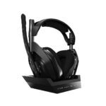 astro a50 wireless gaming headset with base station, for pc, mac, playstation, black
