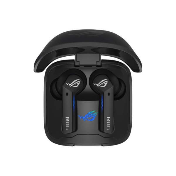 asus rog cetra anc gaming true wireless earphone (90yh03g1 b5ua00) black