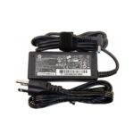 hp 65 watt original charger for pavilion, probook, elitebook 19.5 volt 3.33a, supports various models ( with uae plug power cord )