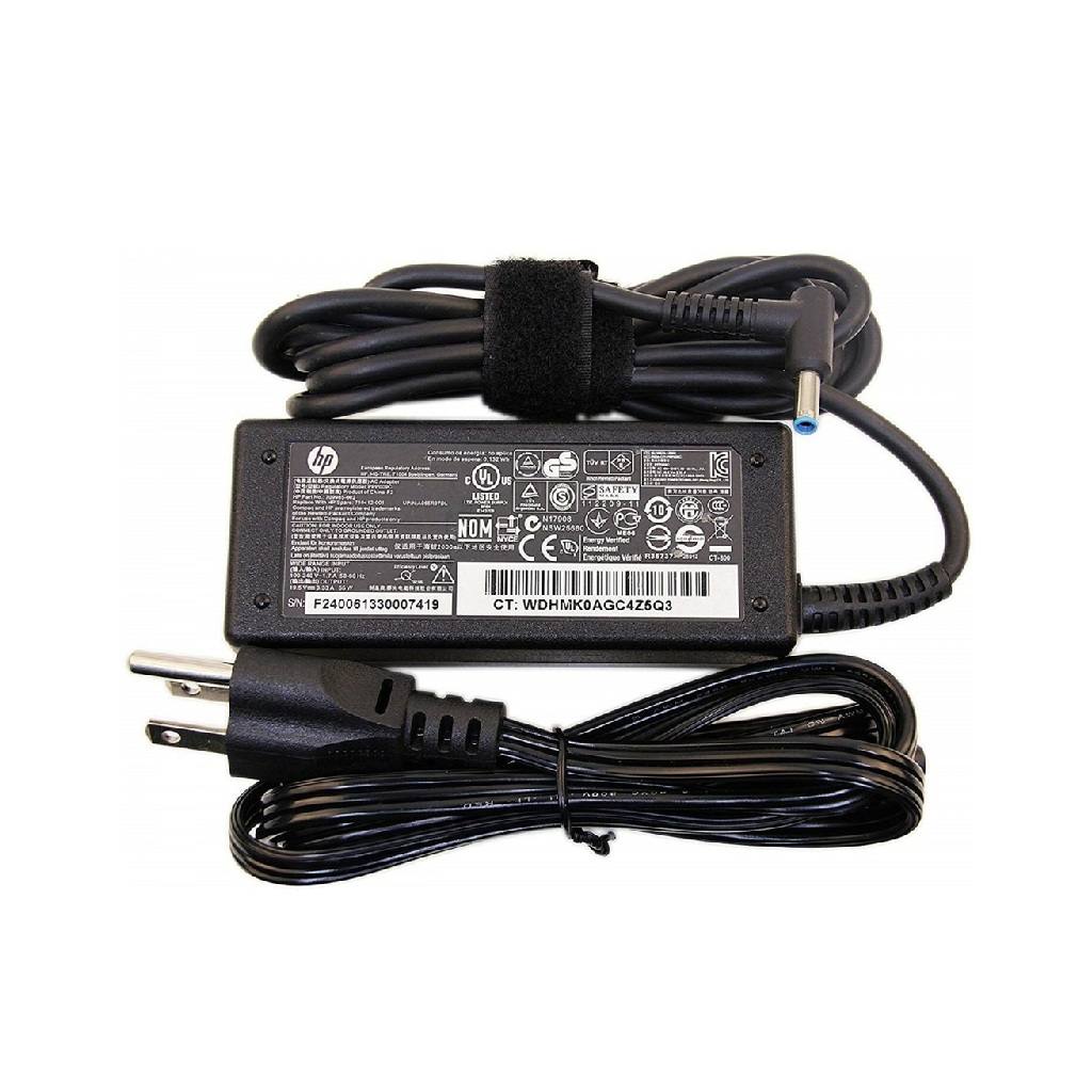 hp 65 watt original charger for pavilion, probook, elitebook 19.5 volt 3.33a, supports various models ( with uae plug power cord ) hp 65 watt original charger for pavilion, probook, elitebook 19.5 volt 3.33a, supports various models ( with uae plug power cord )