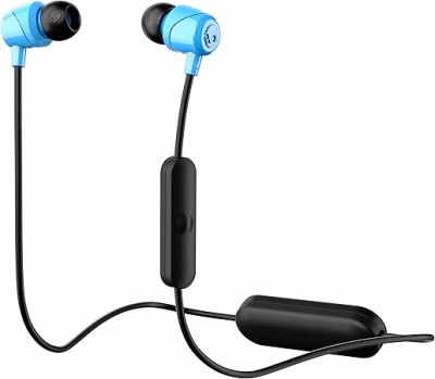 skullcandy jib wireless bluetooth in ear earbuds with mic, s2duw k012, blue
